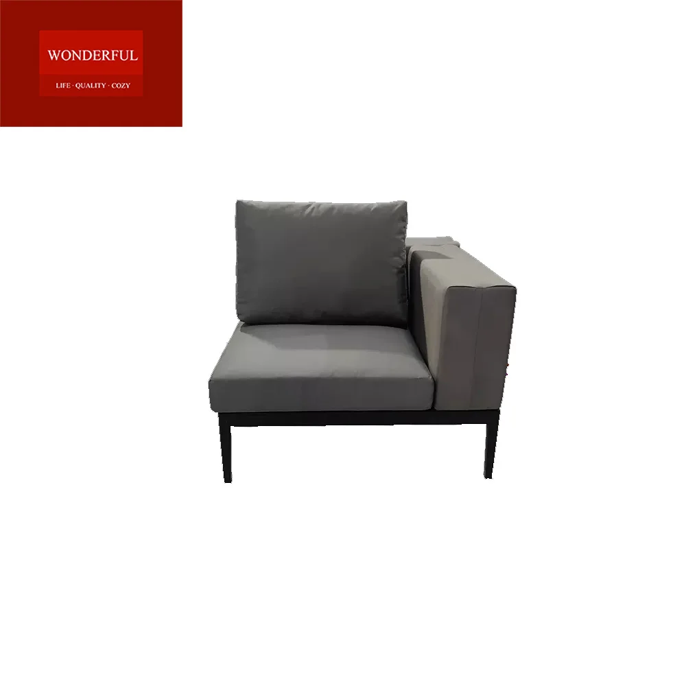 Customized Modern Design Outdoor Furniture Sectional Fabric Sofa