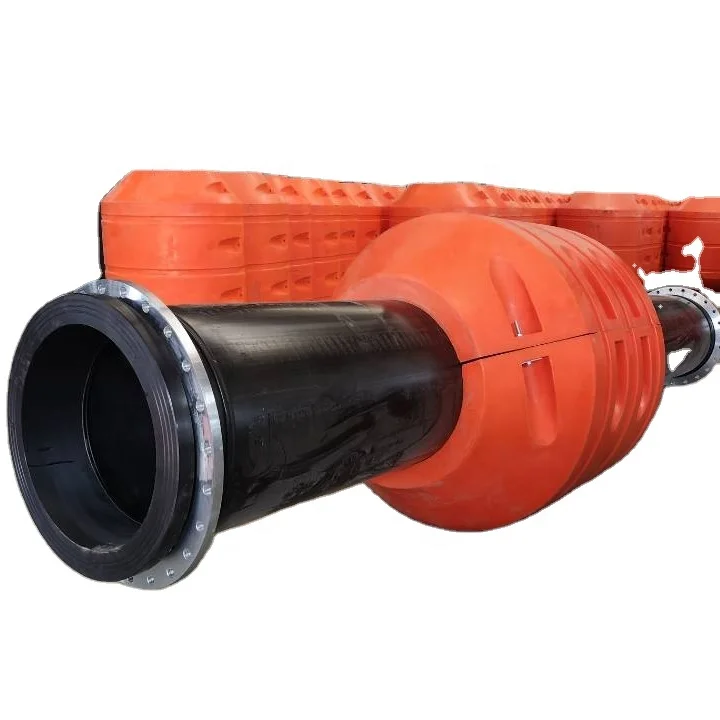 Заводская распродажа HDPE дноуглубительная труба поплавок Понтоны плавающий пластиковый буй