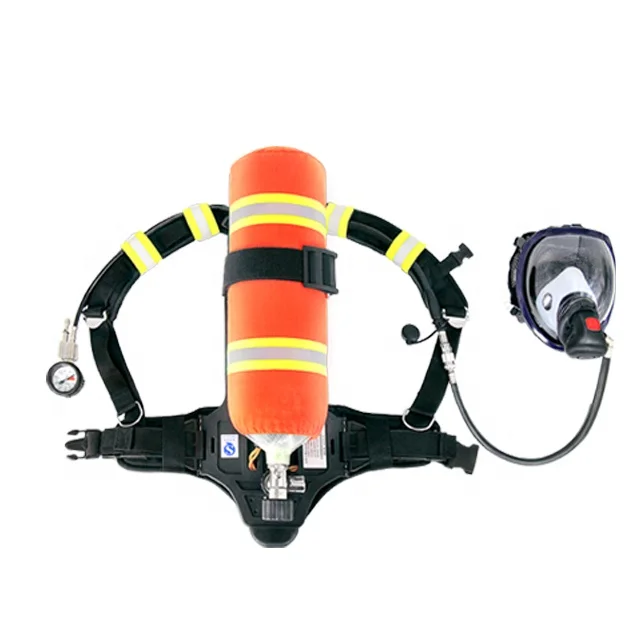 Fire fighting equipment SCBA RHZK6.8 Positive Pressure Self compressed Air Breathing Apparatus