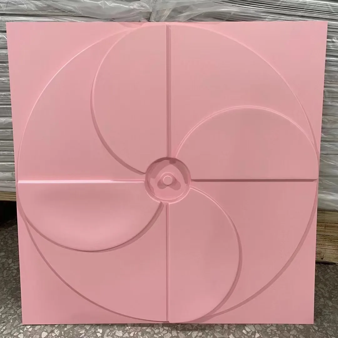 Модные Современные настенные панели из ПВХ с эффектом 3d для украшения интерьера