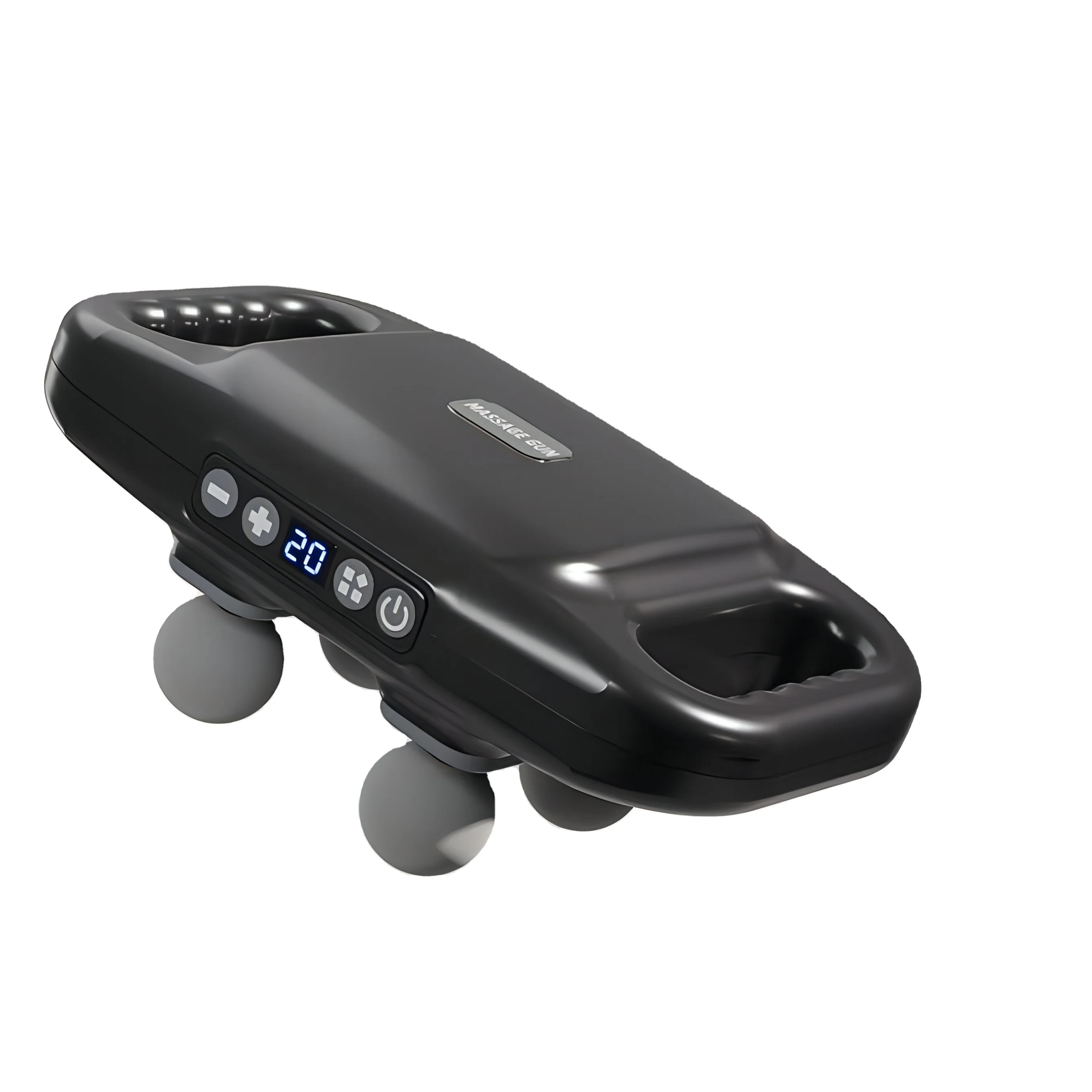 4 Head Back Massager for Pain Relief 4 Heads Handheld Electric Deep Tissue Body Massager Massage gun 4 head vibration