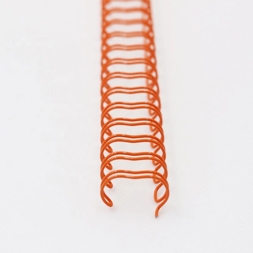 High Quality Multiple Color Spiral Coil Book Binding Wire O Double Wire