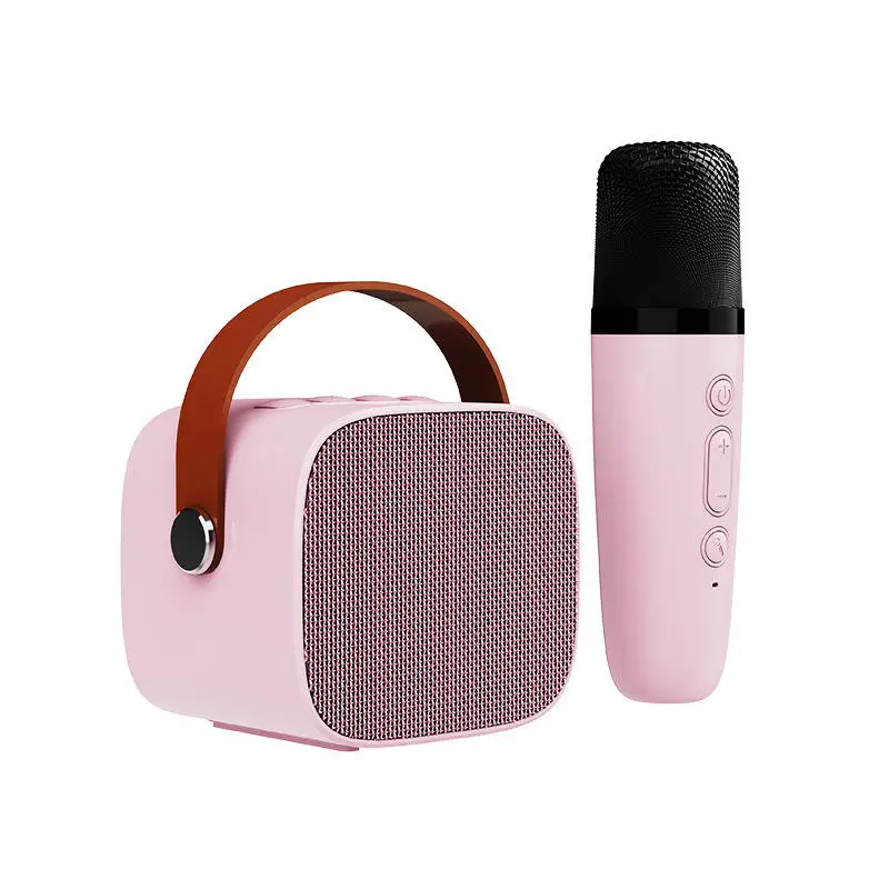 Wireless Bluetooth portable audio with microphone, household portable karaoke singing,handheld karaoke speaker