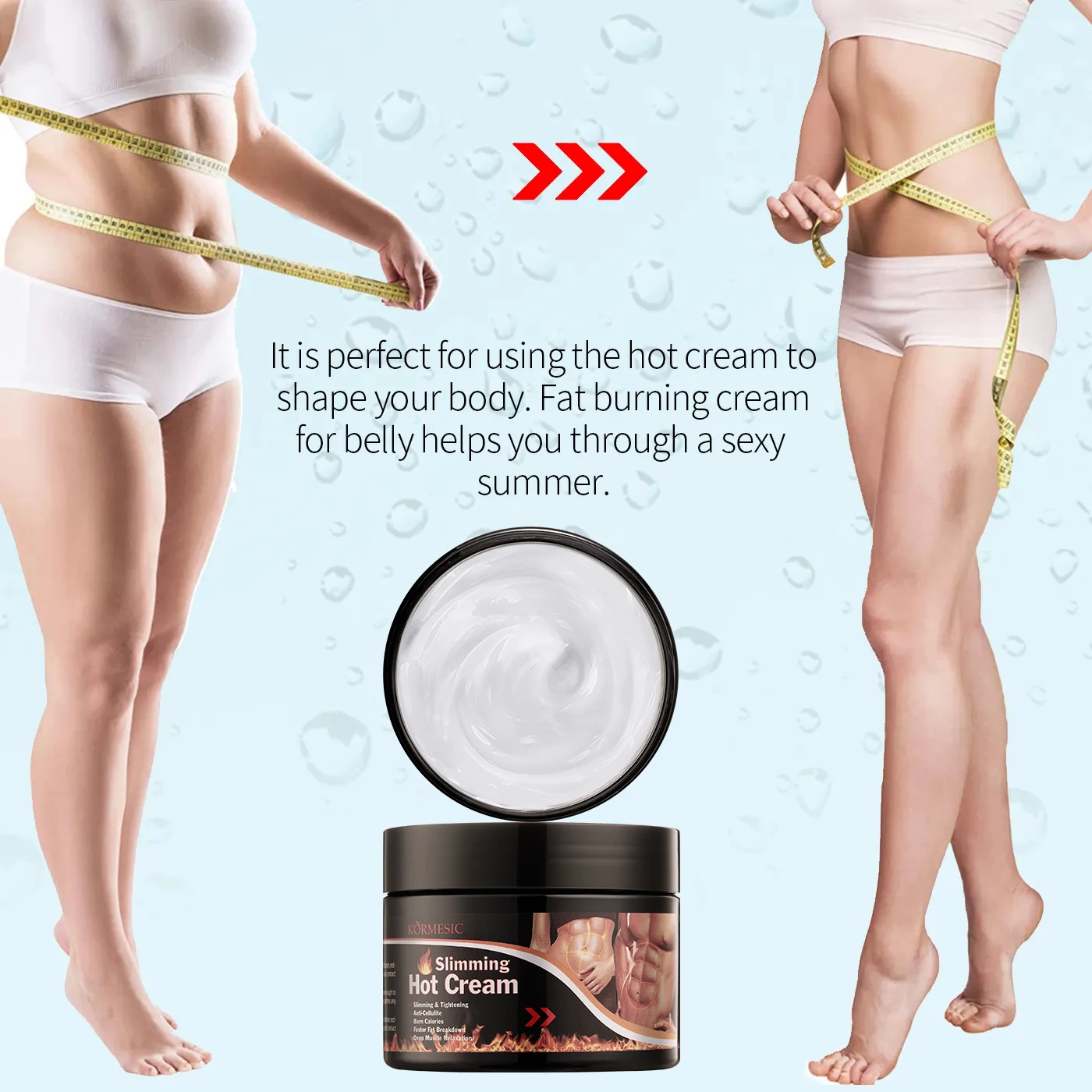 OEM ODM private label Body With Fat-Burning And Warming Effect Belly Fat Removal Slim Anti-Cellulite Slimming Cream