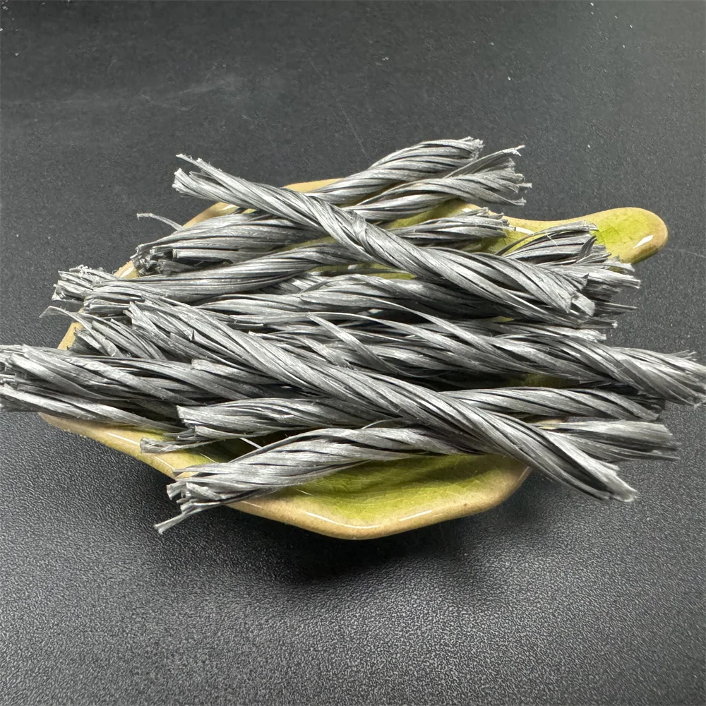 PP Twist Fiber PFRC Used For Structural Reinforcement Of Buildings And Residences To Enhance Their Seismic And Crack Resistance