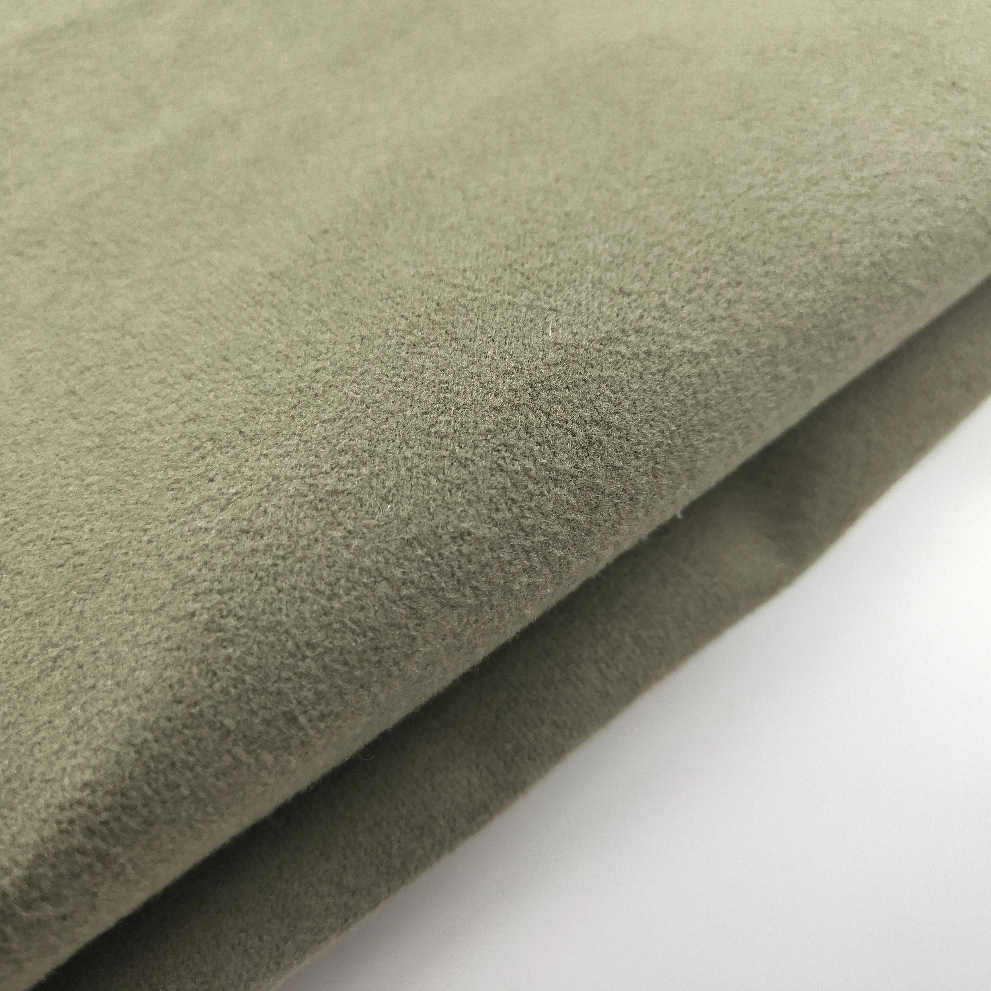 Zhejiang Factory Army Green sofa furniture plush fabric upholstery chairs covers living room sofas home textile