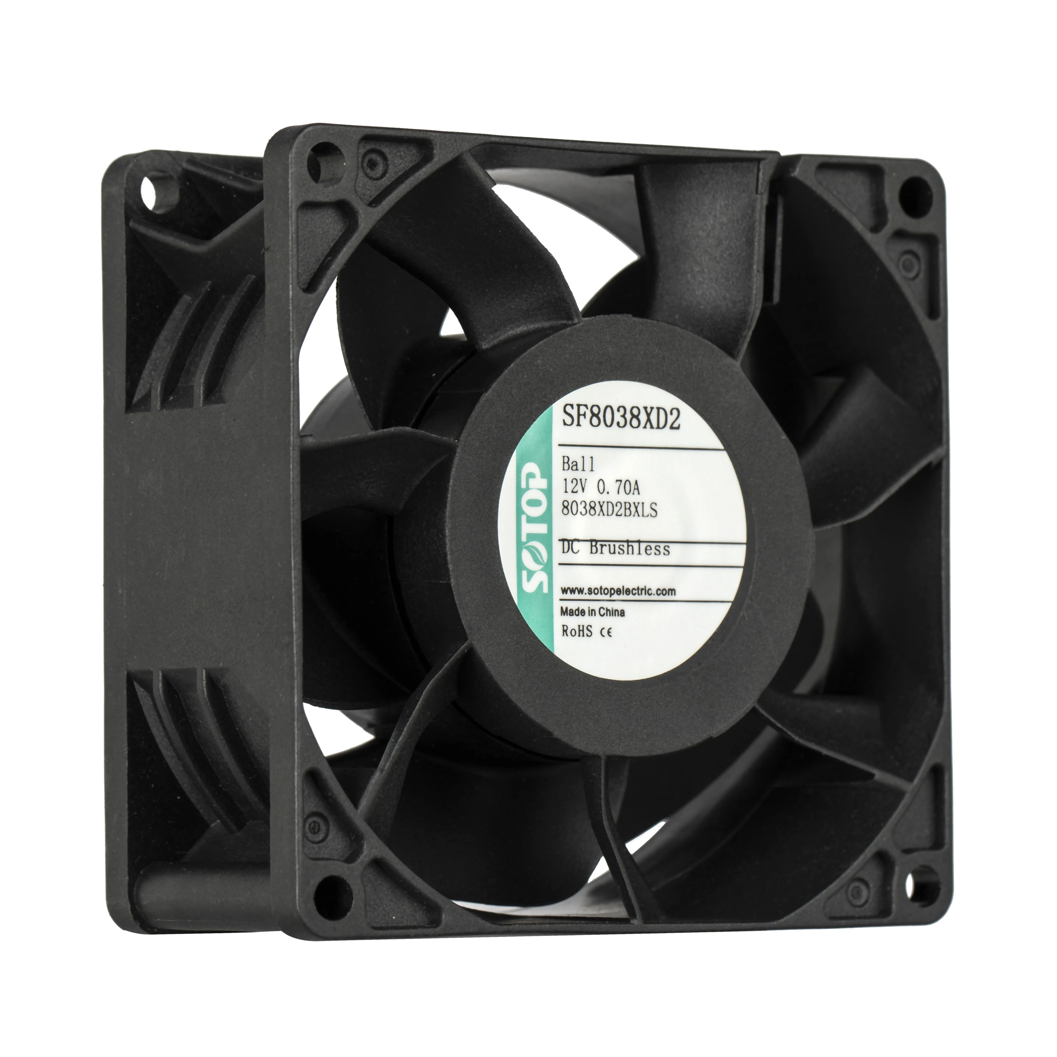 China factory High airflow DC Blower fan 80x80x38mm 8038 for Air Purifier induction Cooker Dishwasher