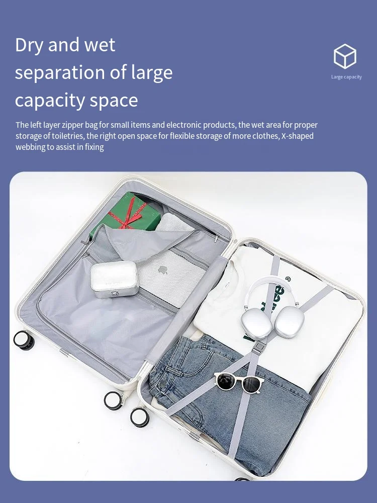 Factory Wholesale Travelling Bags Luggage Trolley Set Suitcase 3 pieces ABS PC Luggage For Outdoor Sport