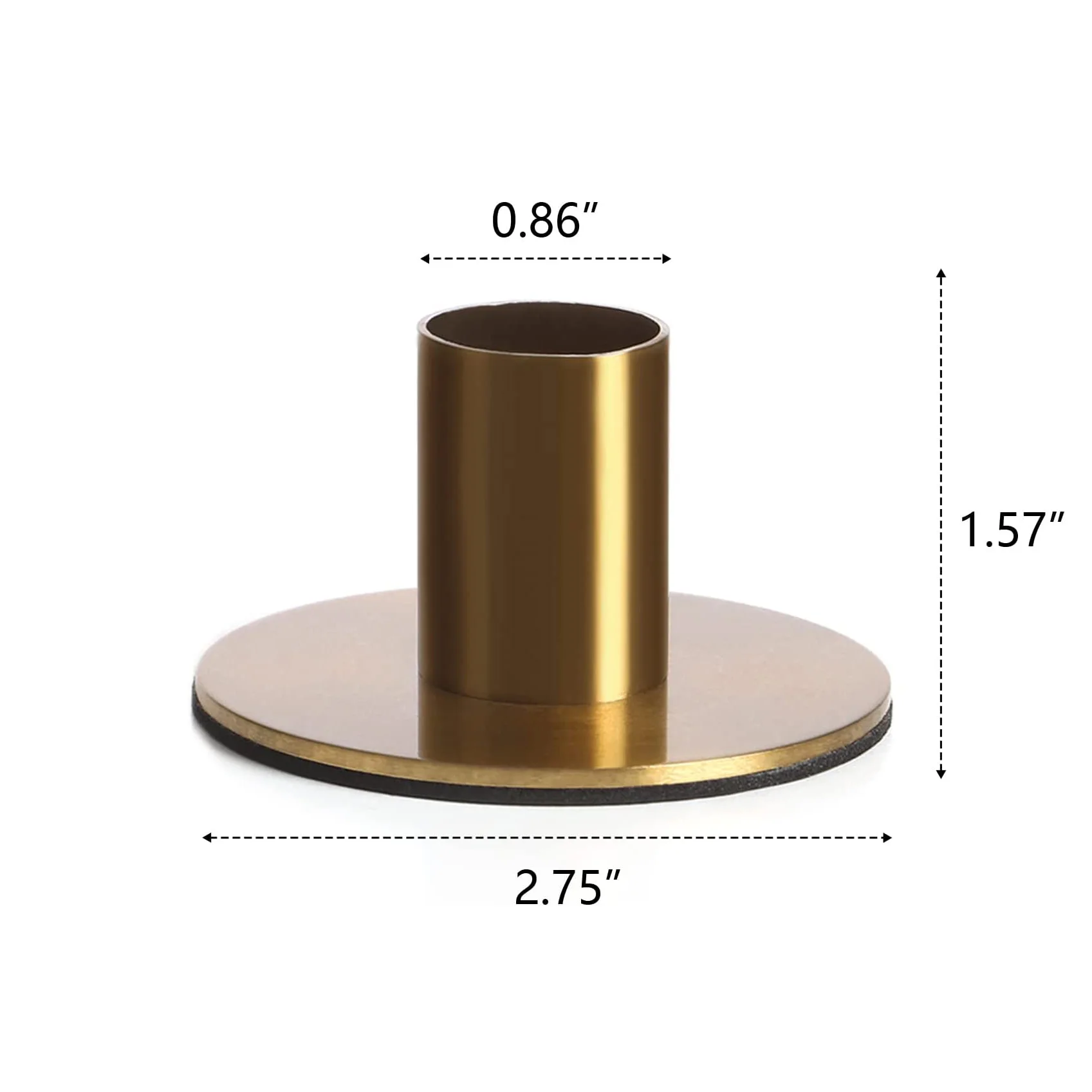 Metal Taper Candlestick Holders Gold Iron Candle Holder For Home Decoration