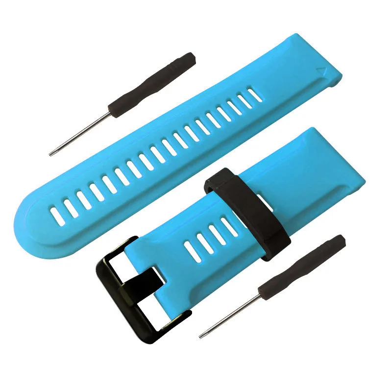 YHQ Silicone Rubber Replacement Watch Strap for Garmin Fenix 3 HR Fenix 6X 5X Plus Band