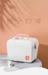 Children Toys Storage Household Plastic Desktop Storage Box Snack Storage Box Baby Color Mud Building Blocks Organizer Box