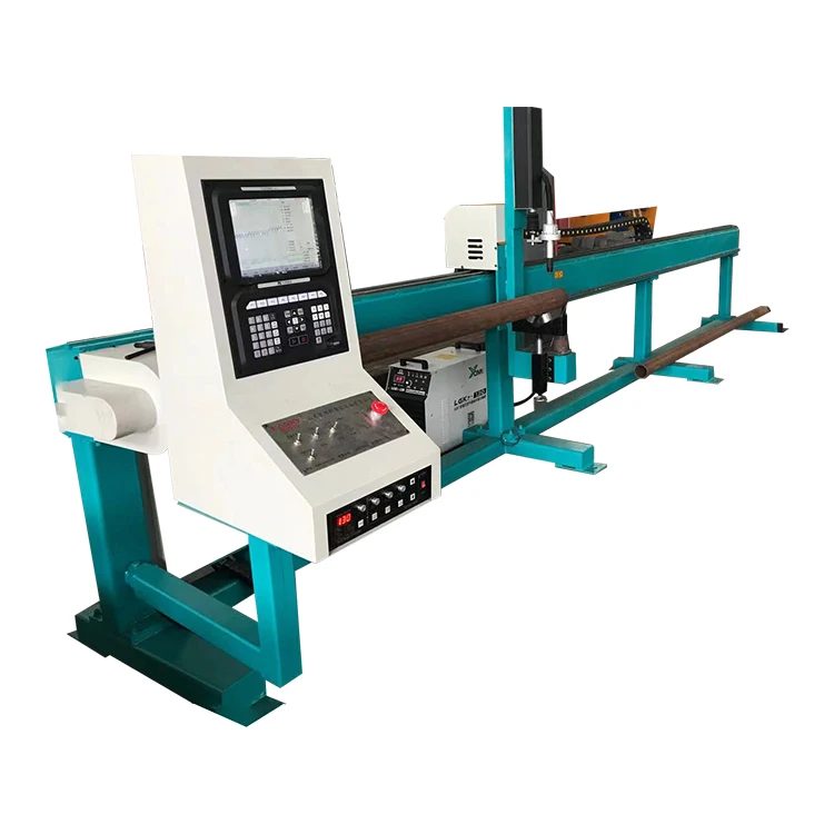 Three Axis Industrial Metal Pipe CNC Flame Plasma Cutting Machine