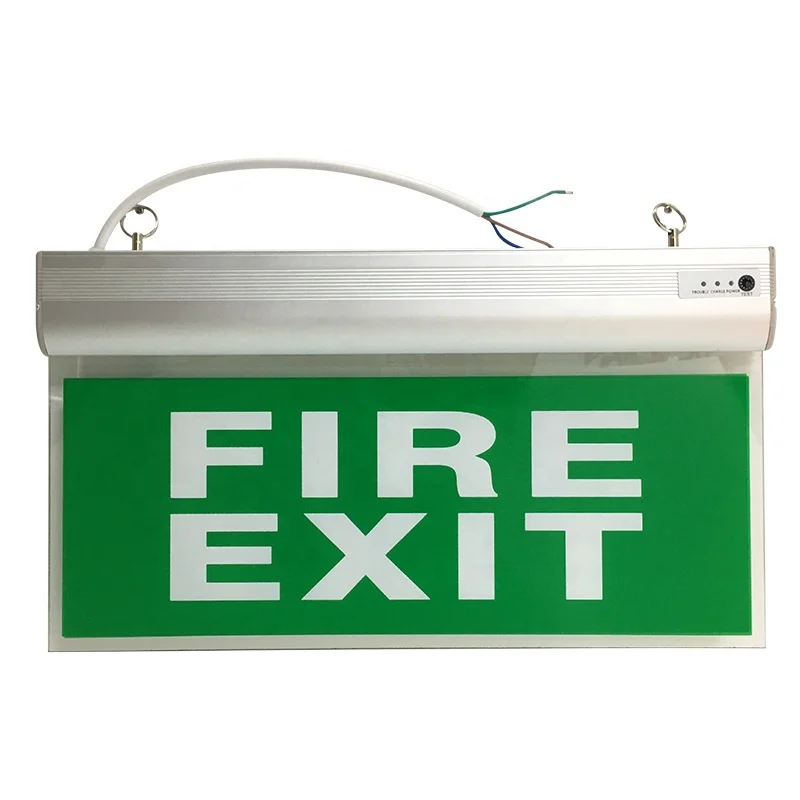 Hot Sale LED Exit Sign Floor Safety Access Fire Emergency Exits Light