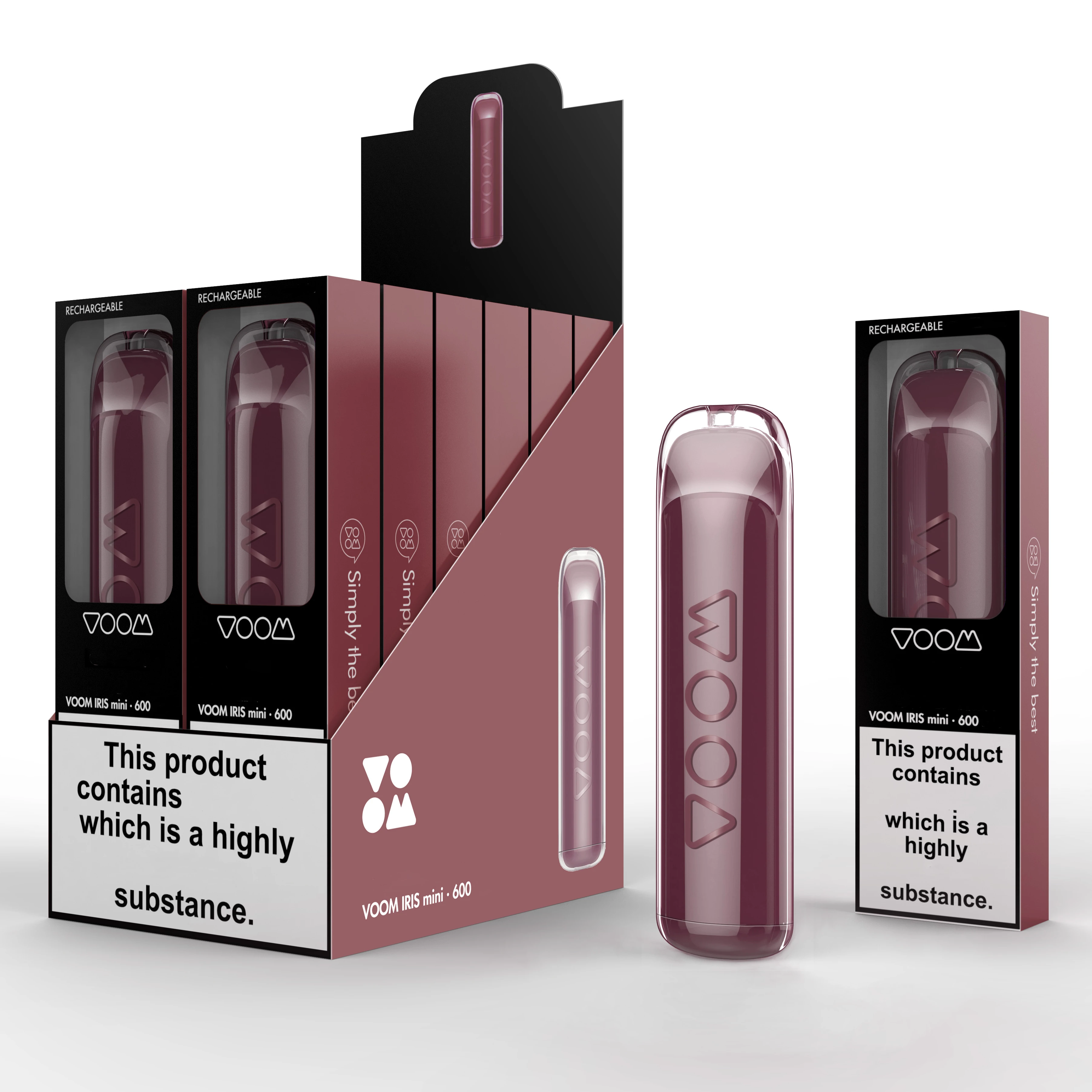 Itsuwa Voom Iris Mini 600 вейп Desechable Vapers Desech Microvapor хлопок вейп электронная сигарета