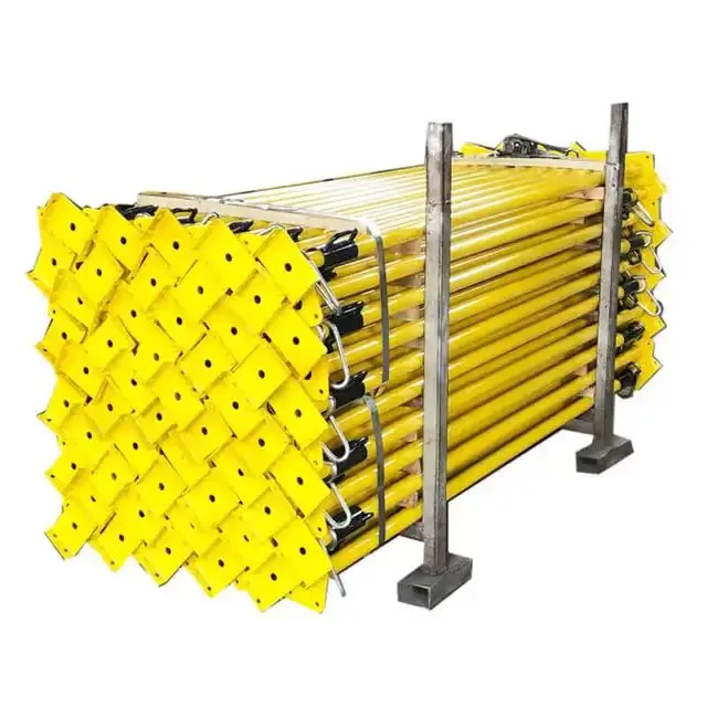 Adjustable steel prop Heavy Duty Galvanized Steel Shoring Props for Building Construction scaffolding steel props
