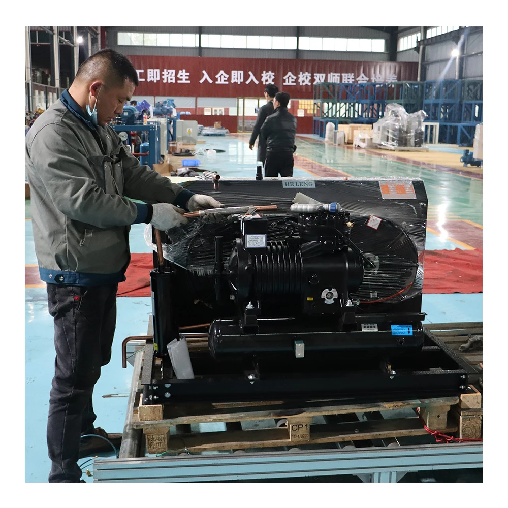 Customized compressor units refrigeration equipment cooling system condenser unit