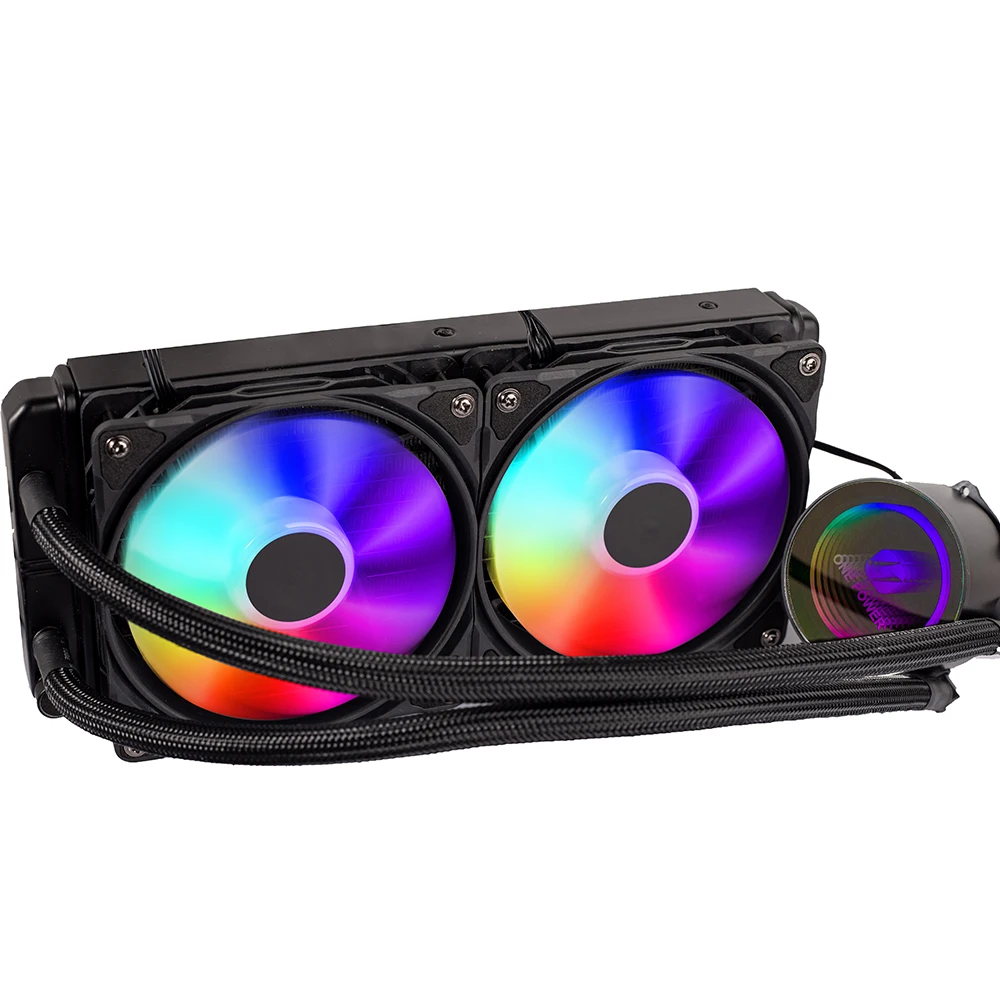 Заводской OEM 240 мм комплект водяного охлаждения ПК RGB вентилятор 120 кулер для водяной