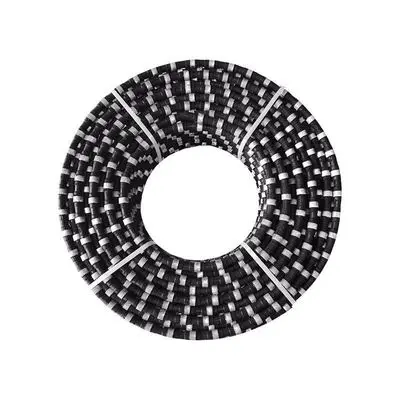 Diamond tools diamond wire saw for cutting marble granite concrete with steel