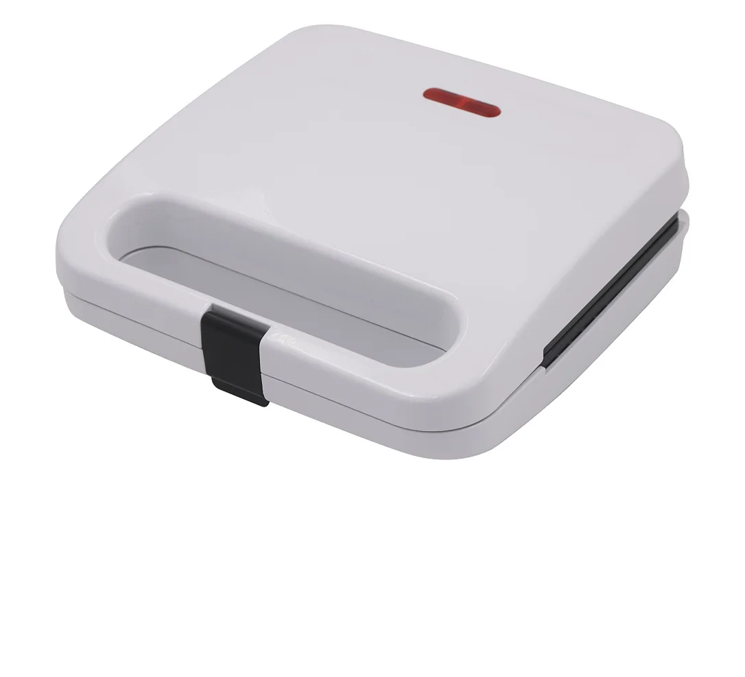 2 ломтика гриля вафель треугольник сэндвич-машина с системой блокировки Термостатически Контролируемая поддержка быстрая