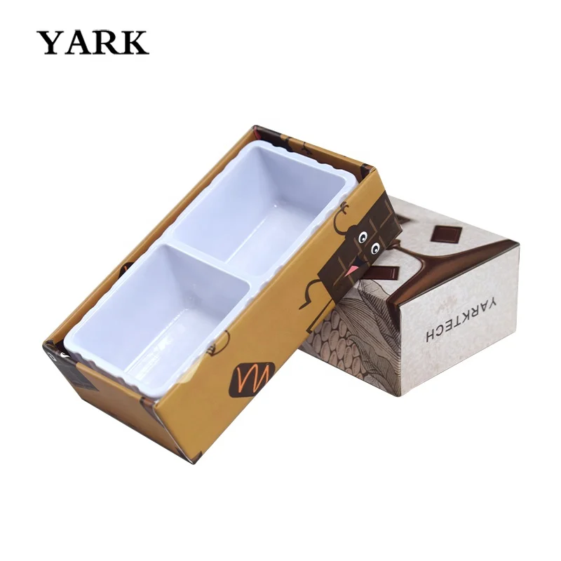 Yark childproof empty rectangle packaging chocolate bar box