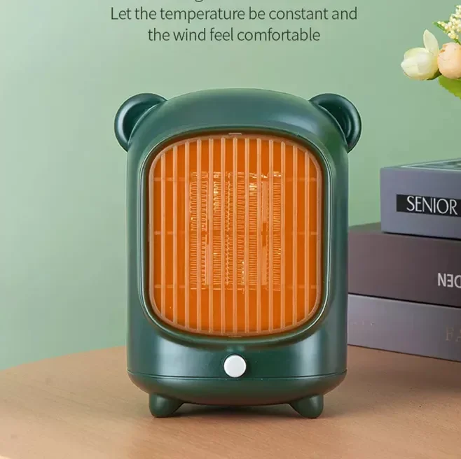 Wholesale 500W Portable Electric Mini Heater Fan Warm PTC Portable Fan Heater For Winter