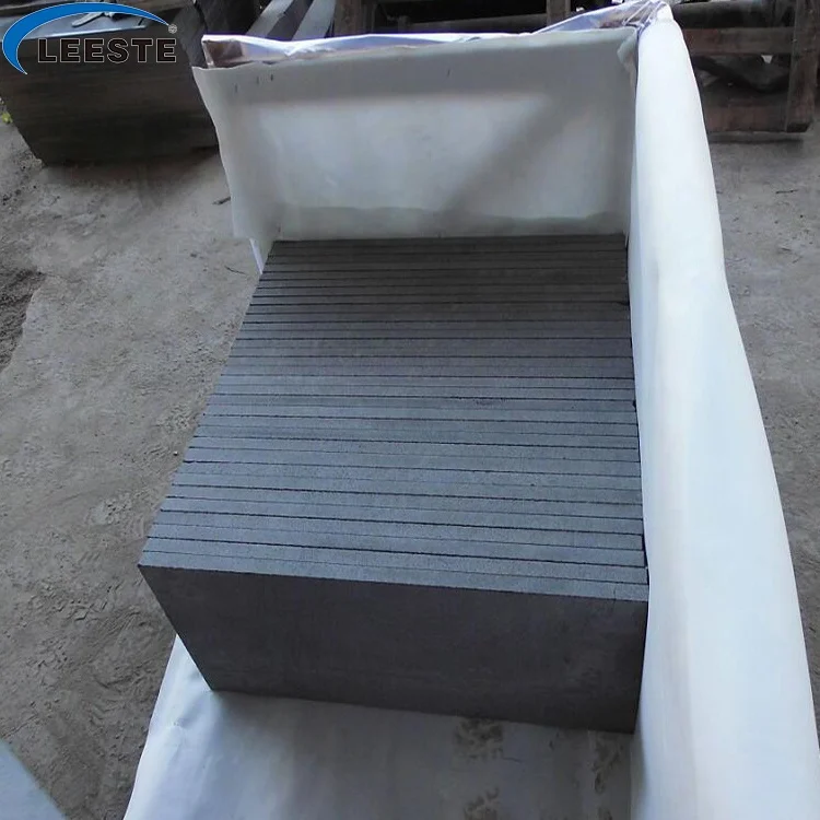 High Quality Natural Light Grey Basalt Sawn Cut Stone Flooring Tile