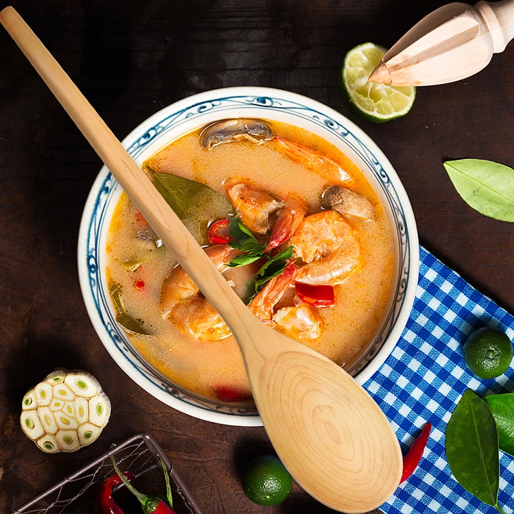 Best Price maple wood serving spoons long handle wooden cooking spoon