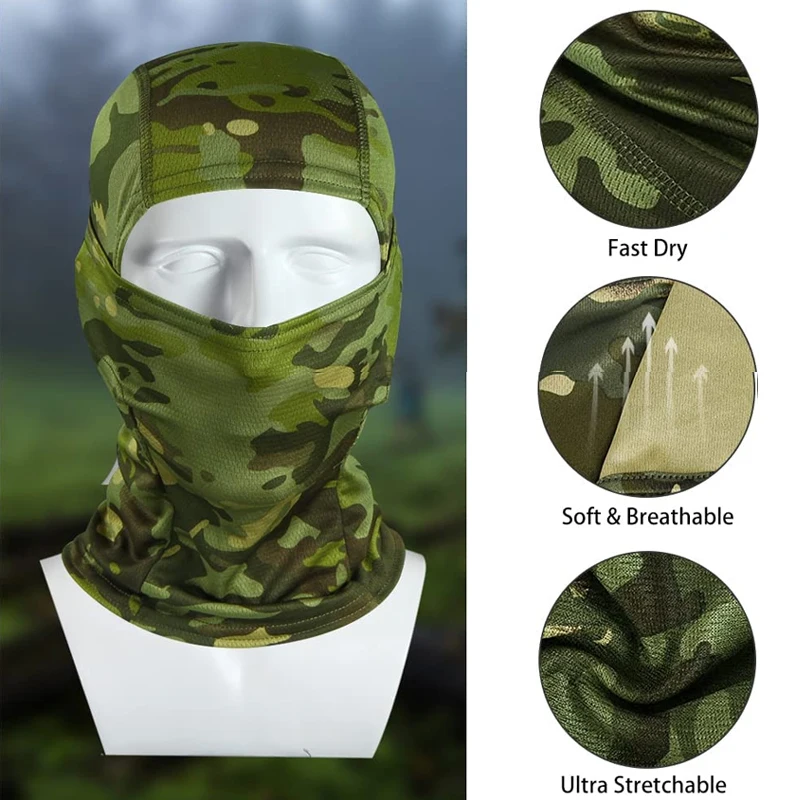 Custom printing Balaclava Hole  Hot Selling Custom Logo Full Face Cover Ski Mask  Balaclava for  Outdoor Riding