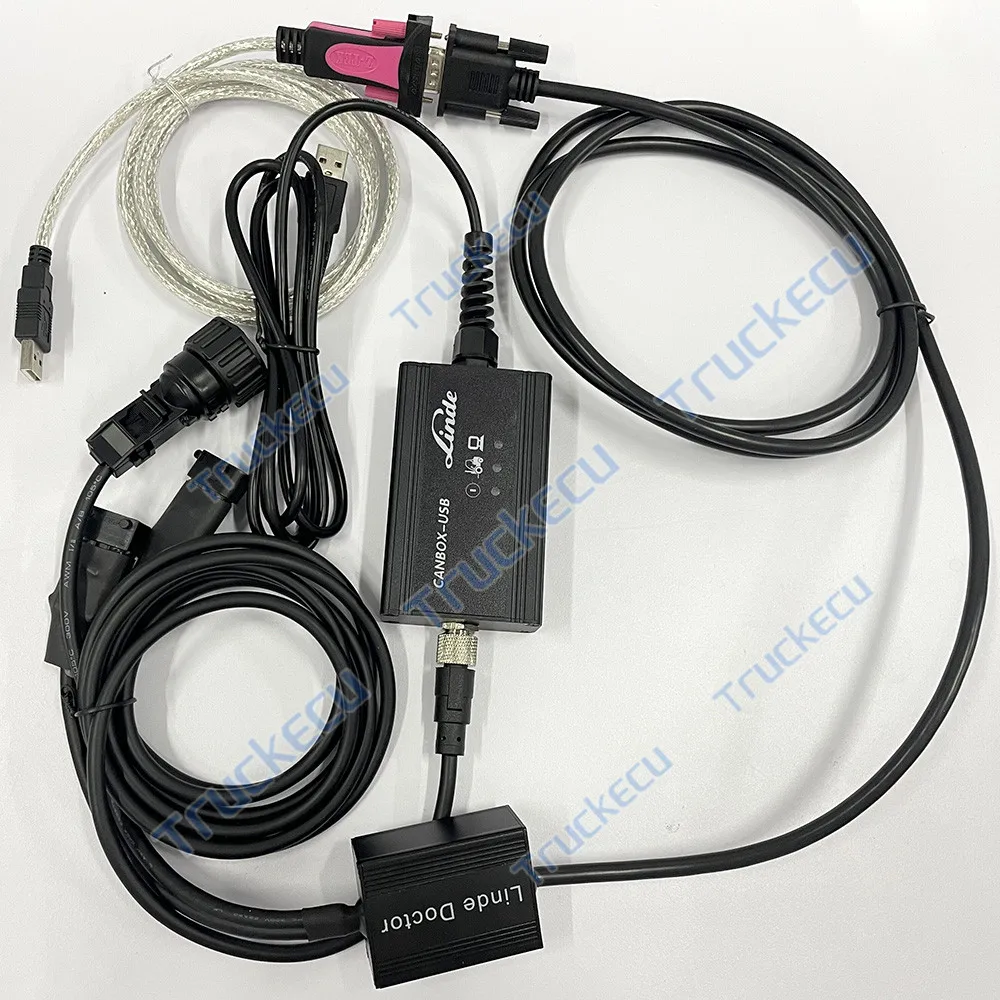 For Linde canbox DOCTOR diagnostic tool Forklift Diagnostic Tools 4 Pin Cable pathfinder forklift truck diagnostic scanner tool