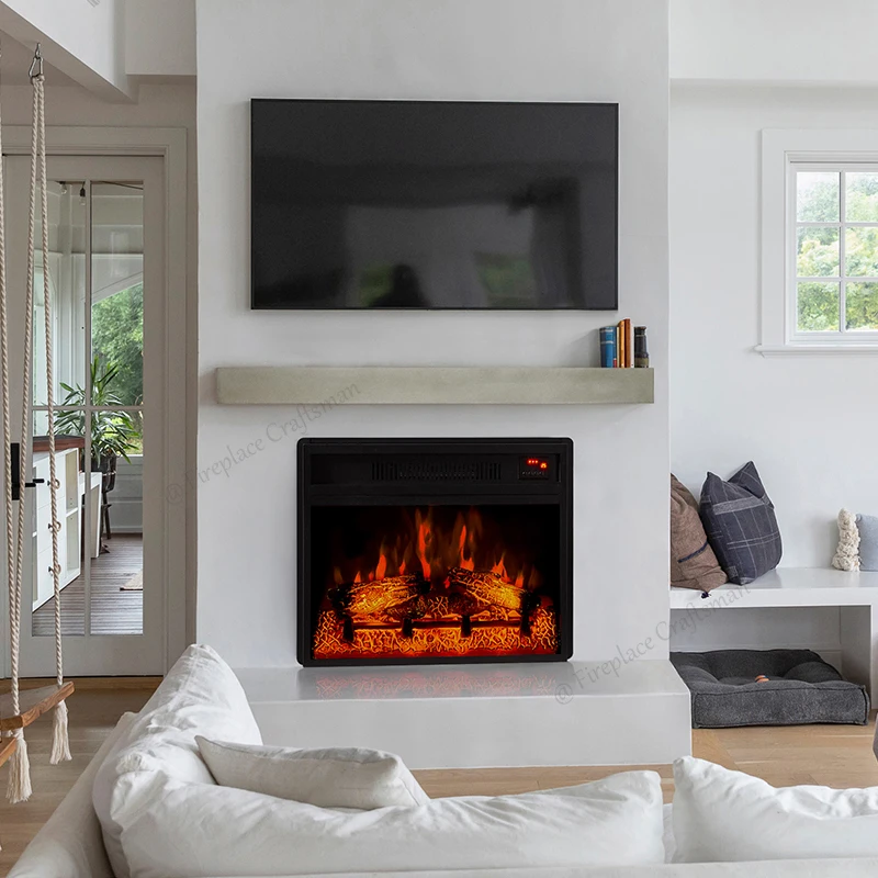 Recessed Electric Fire Place Chimeneas Electrica Wall Mounted Electric Fireplaces