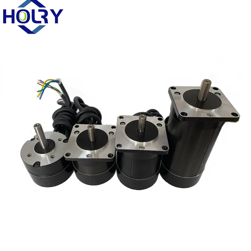 High Efficiency DC Motor Nema 23 Low Price 3000RPM 57mm 3Phases 105W Brushless Motor For CNC Tools