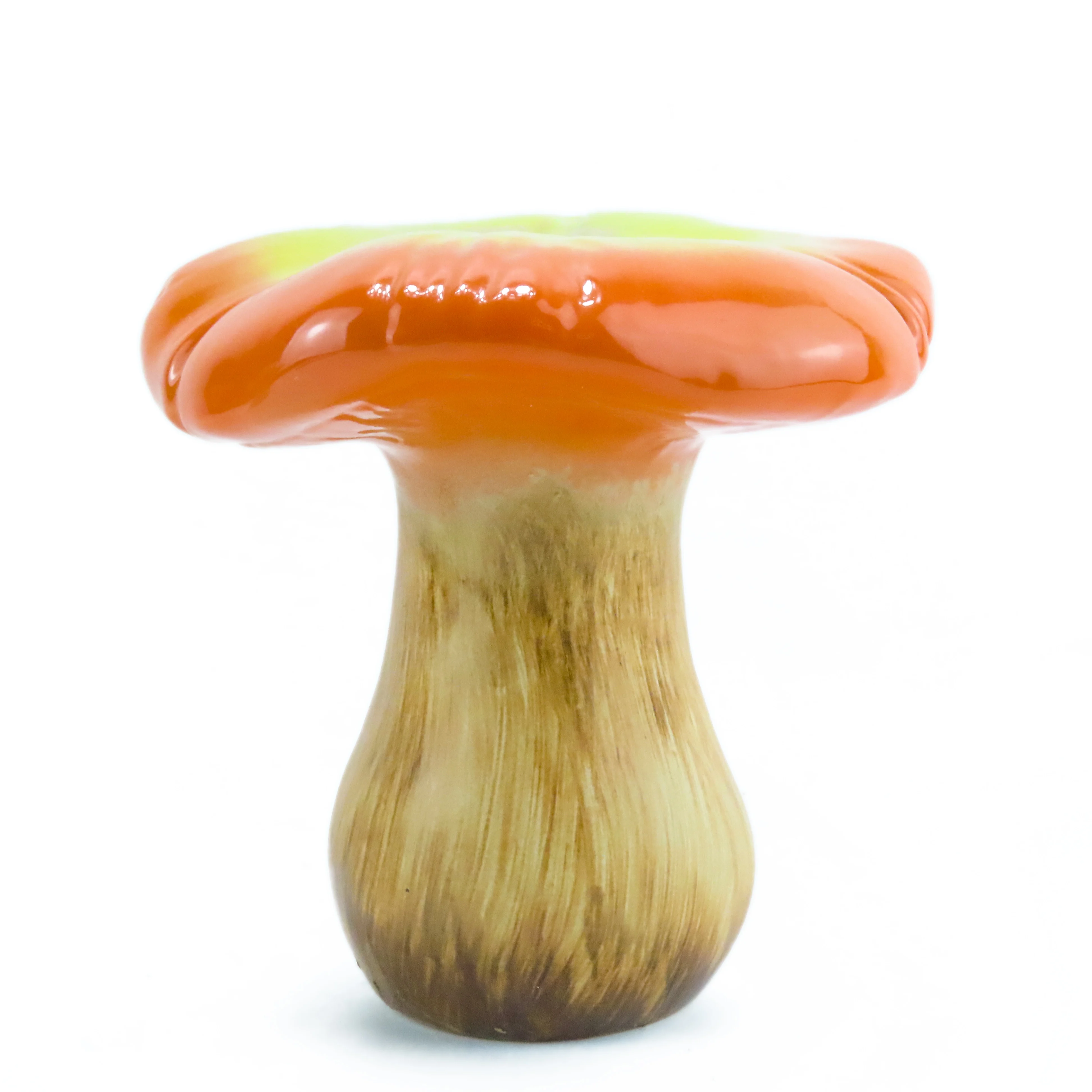 Large Ceramic Pottery Mushrooms Models Figurines Ornaments Garden Decor