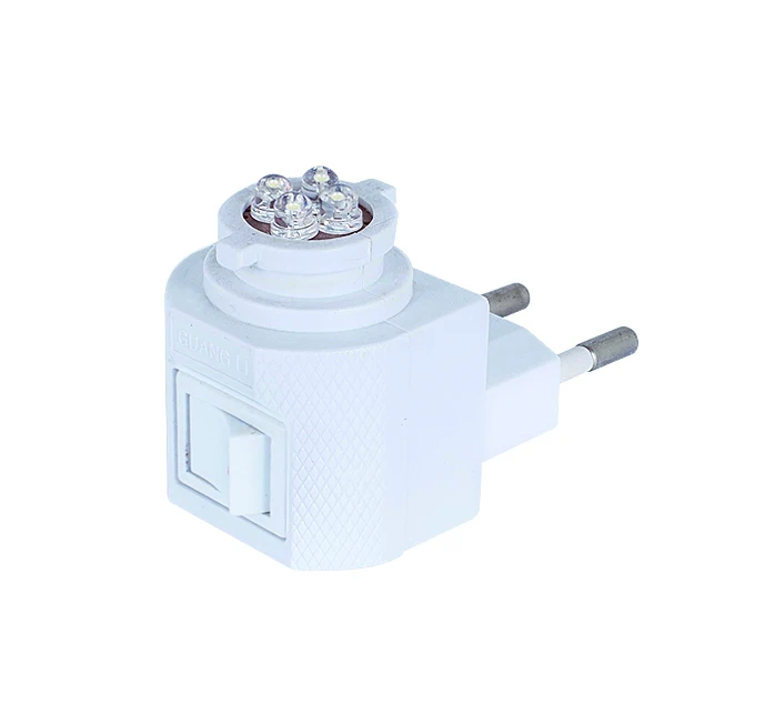 GL-082-4led держатель гнезда для пластиковым пазом декоративный держатель лампы со светодиодным переключателем
