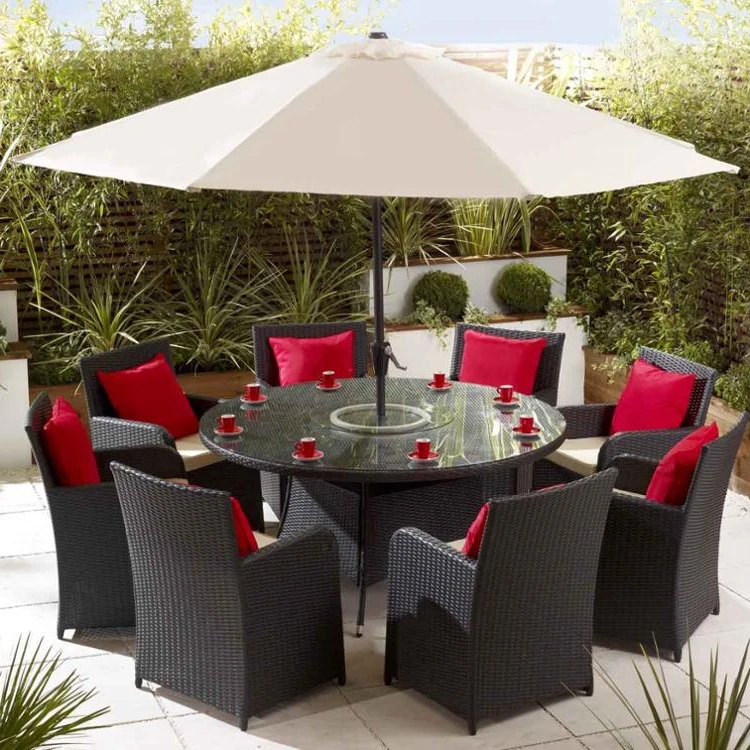 Poly Rattan Coffee Set