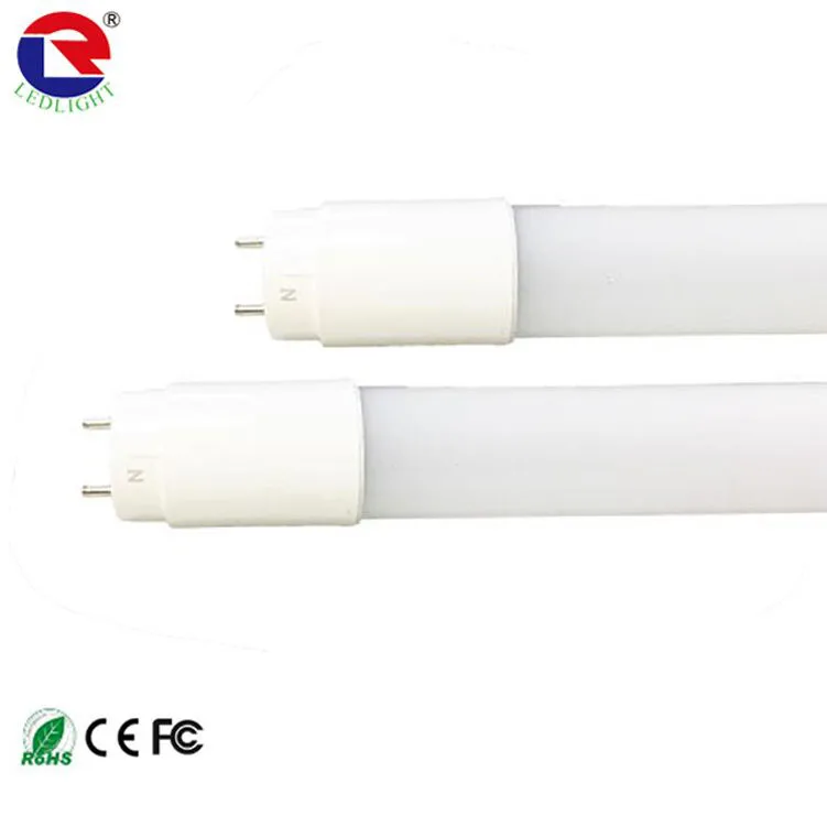 High Light effect 160lm/w plastic cover led fluorescent tube light 1200mm T8 led lamp warm white