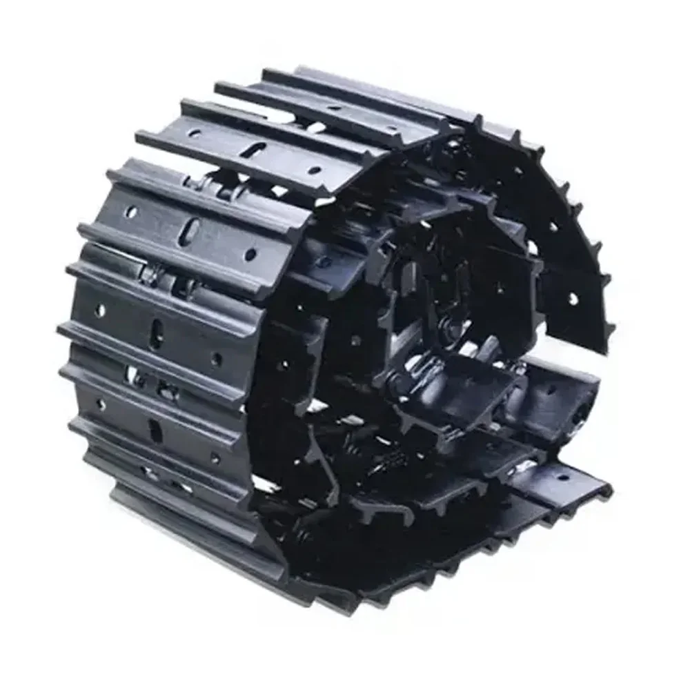 shoe assembly 800mm d150 d155 ty 320b track group durable front idler Caterpillar CAT d6d track assembly steel track assembly