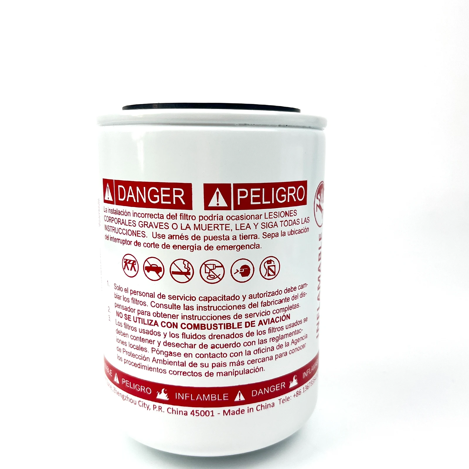 High Precision Fuel Dispenser Filter K82584-30 High Flow Fuel Filter for Mobile and Stationary Fuel Pump Dispenser