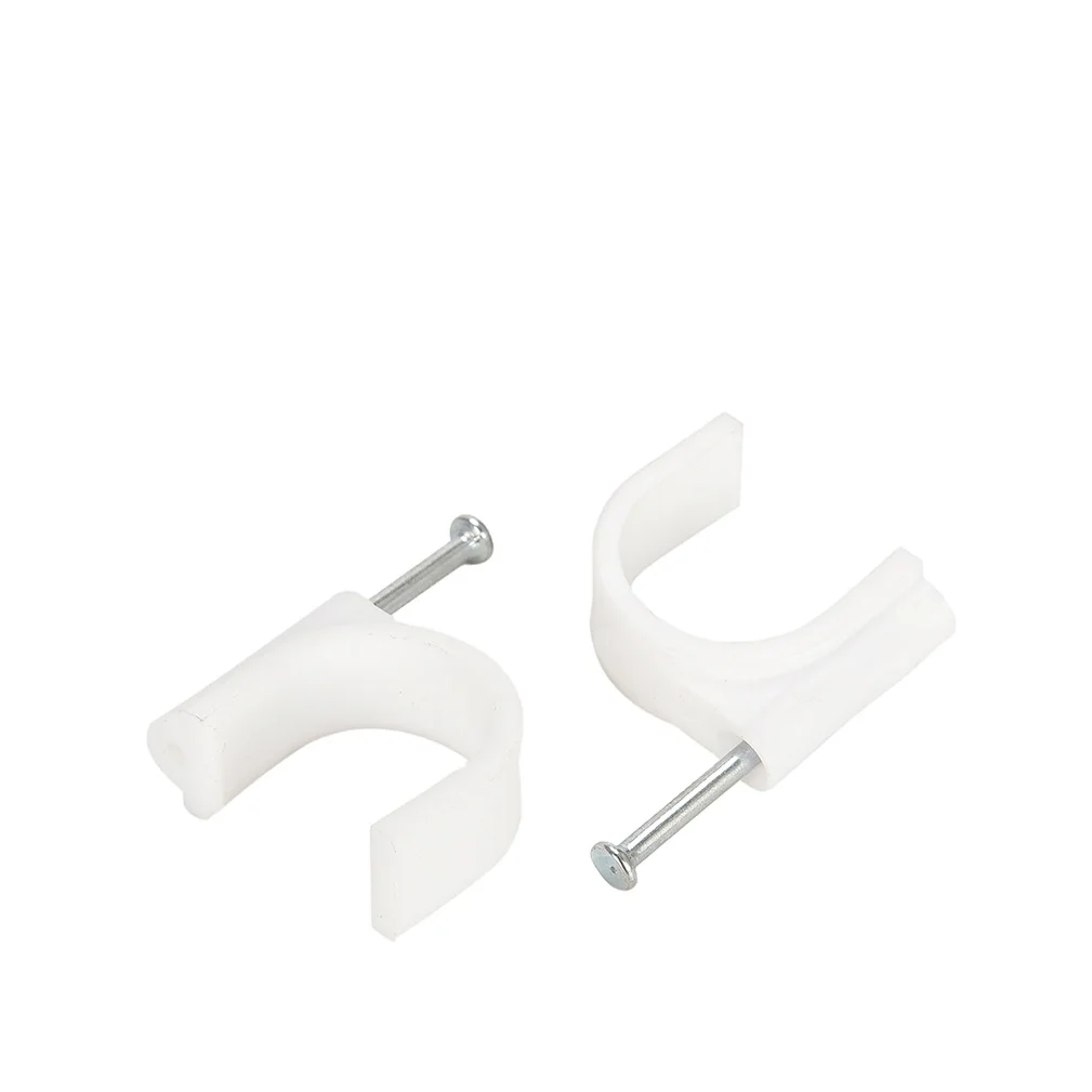 High Quality Corrosion And Cold Resistance Cable Lashing Clamp Nail Cable Clamp