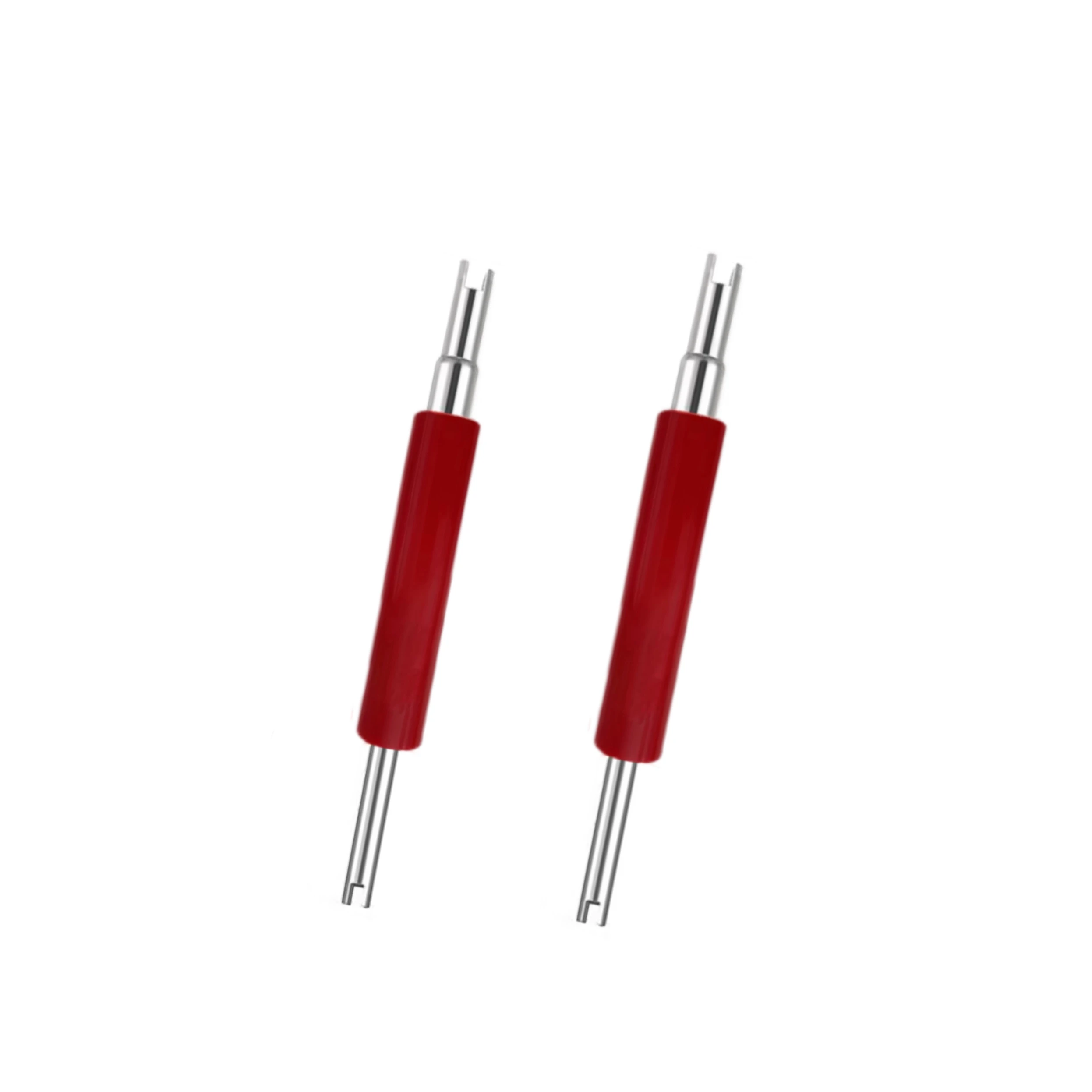 Plastic handle dual heads tire repair tools Valve Core Dual Wrench disassembly valve core removal install tool