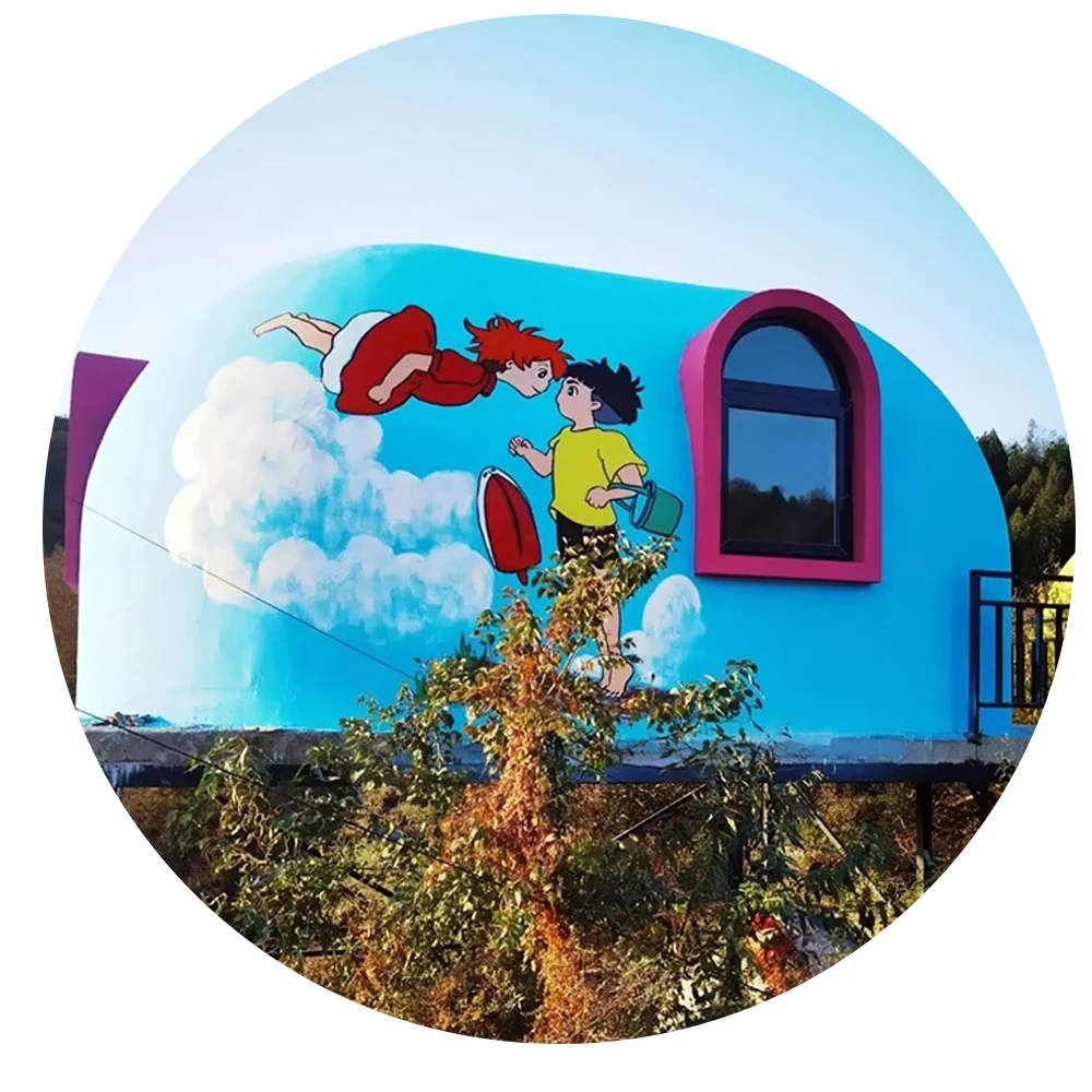 cheap geodesic new design eps dome house making machine manufacturer shell shaped dome house