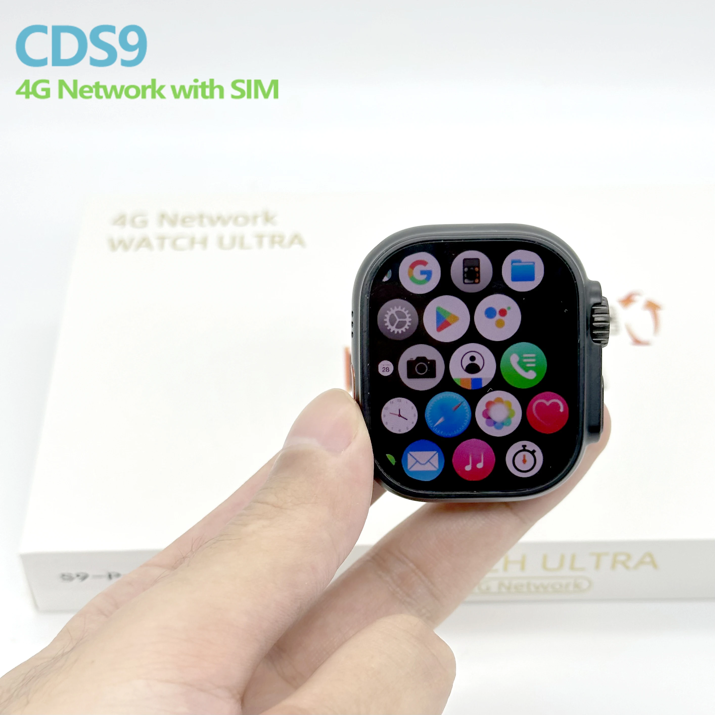 Ready To Ship Sports Mode Camera Smartwatch Cds9 32Gb Music Dial Apps Monitoring S9U Ultra Watch Touch Screen Sim Card