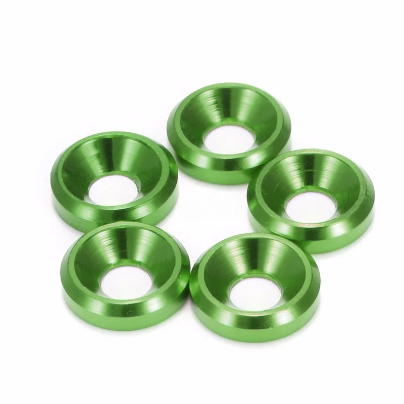 Factory wholesale High quality aluminum cup washer aluminum cone washer aluminum countersunk washers