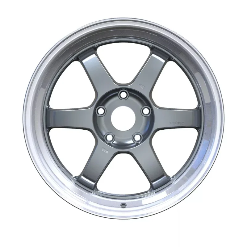 Top Quality Cost-Effective 17-19 Inch Size White And Black 5 Holes Flow Formed Wheel Watanabe Alloy Wheels For Vehicle