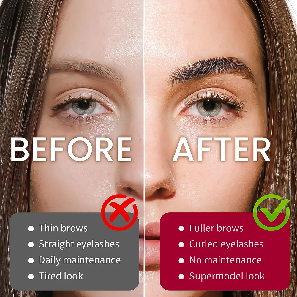 Iconsign Lash Lift Kit Brow Lamination Professional Eyebrow And Eyelash 2 In 1 Perm Solution 6-8 Weeks Long Lasting