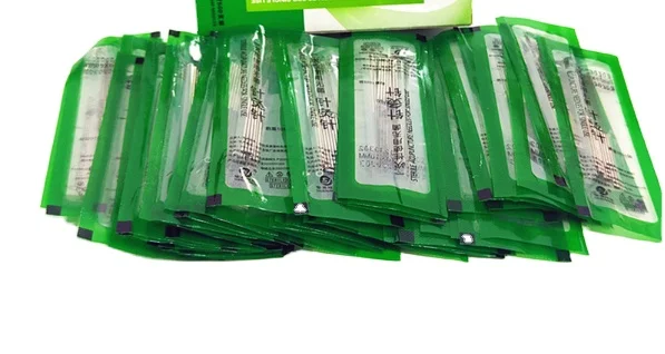 500pcs Chinese Medicine Acupuncture Needles Stainless Steel Painless needle Sliver handle