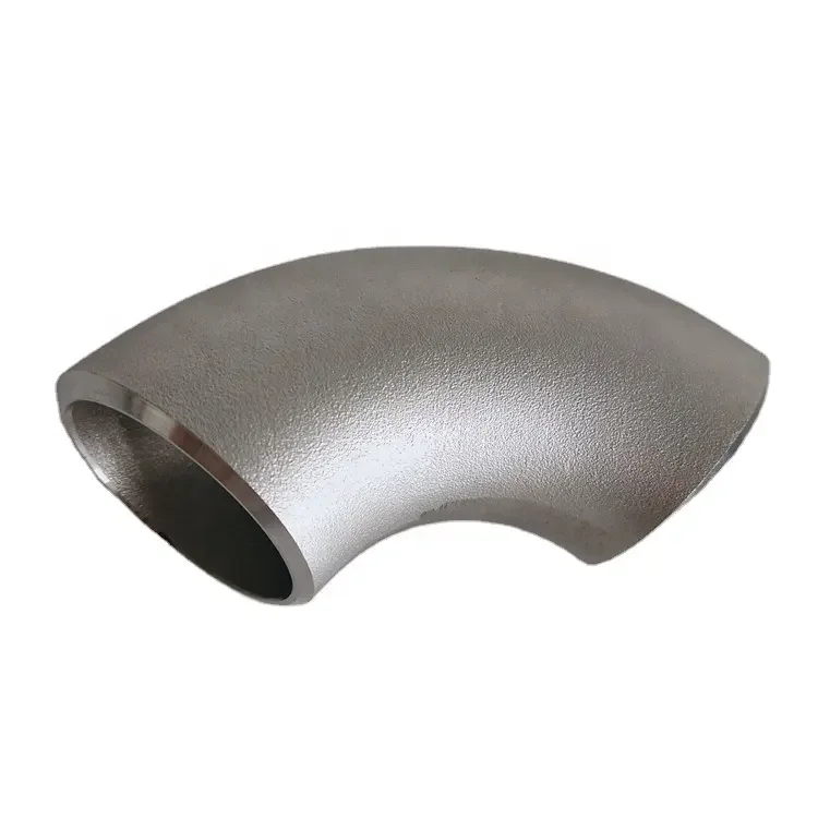 Stainless Steel 304 316L Pipe Fittings Sanitary 45 Degree Bend 90 Degree Bend Long Type Polishing Weld Elbow