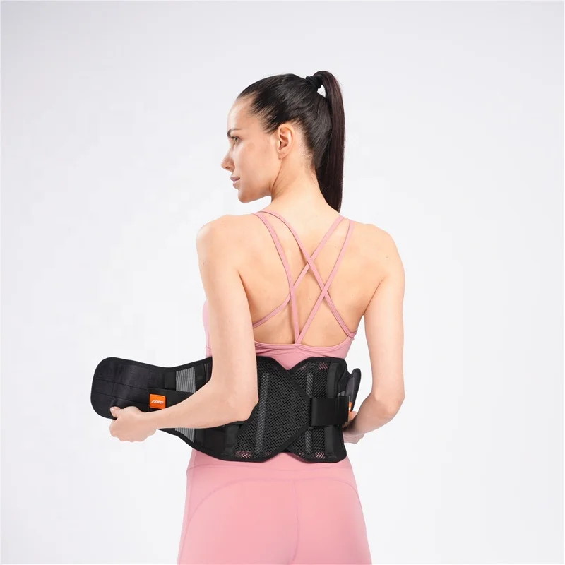 Ready to Ship Adjustable Stocked Lumbar Back Pain Relief Waist Support Belt