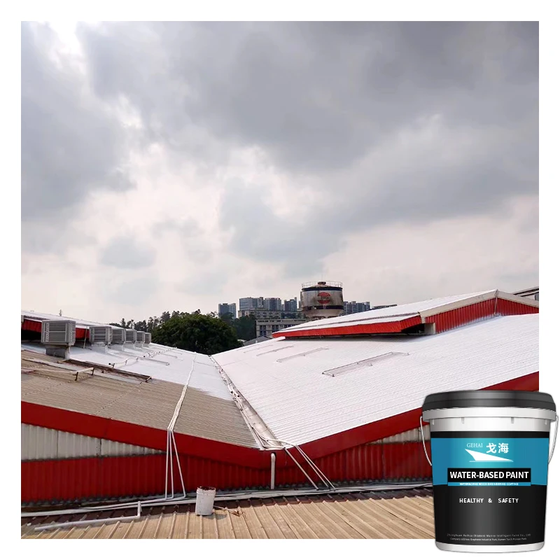 Anti-rust & thermal insulation Paint for Metal Roof ( Nano-Silica Material)