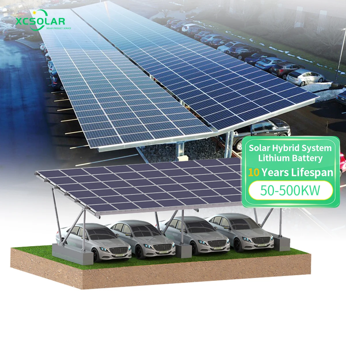 Xc Солнечная заводская цена Smart Mppt 250Kw 500Kwh система хранения энергии на аккумуляторах солнечная автономная Bess