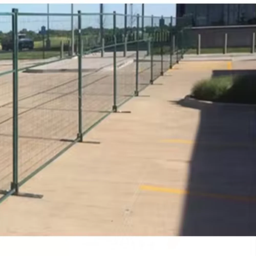 outdoor fence temporary fence/ mobile fences for construction site safety protection/ Canada steel fence barrier panel